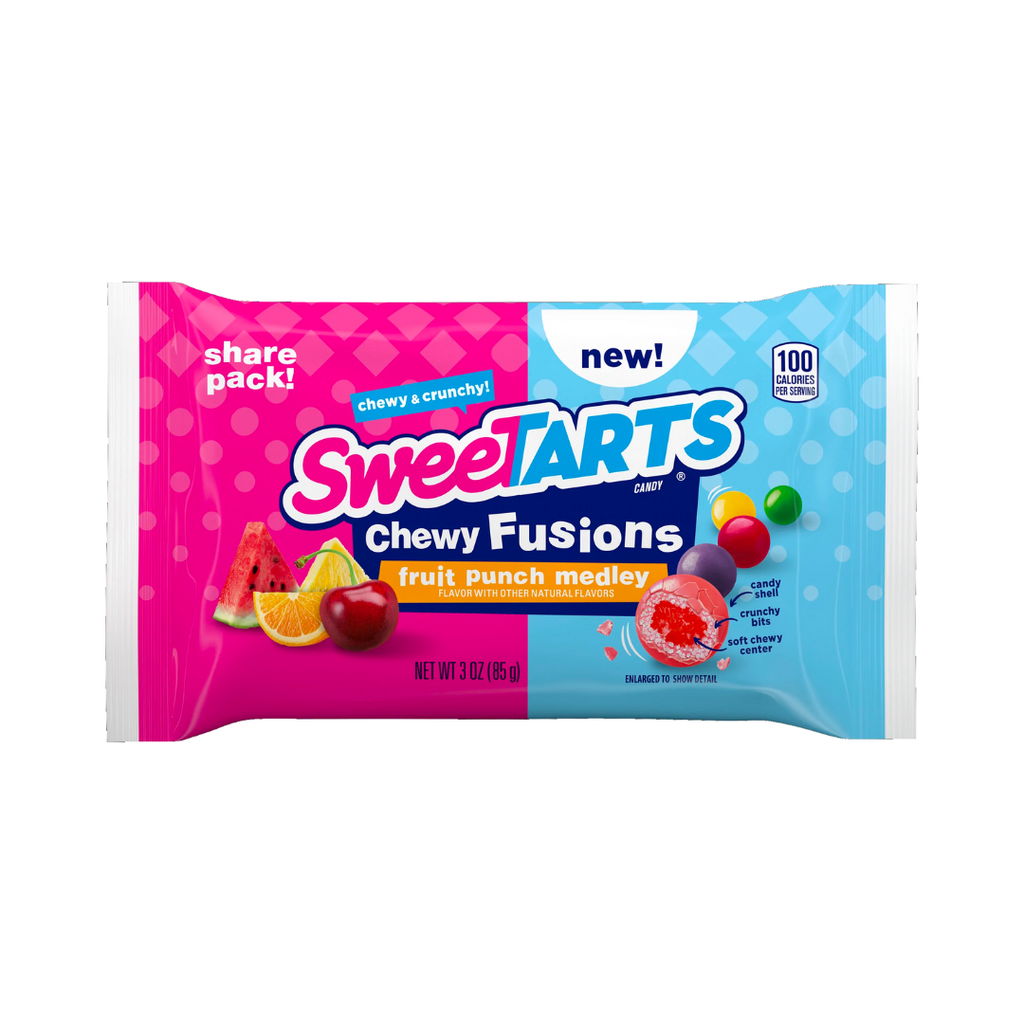 Sweetarts Chewy Fusions - Fruit Punch Medley 85g