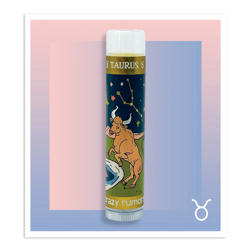 Crazy Rumors // Zodiac Lip Balm - Taurus