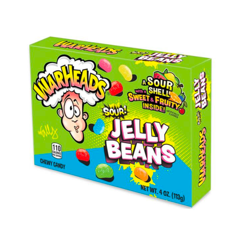 Warheads // Jelly Beans - Sour 113g