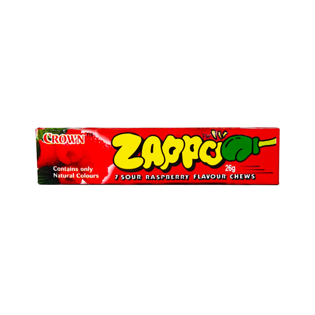 Zappo Chews // Sour Raspberry | Confectionery